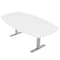 Skutchi Designs 45 in W, 84 in L, 29 in H, Engineered Wood Top, White HAR-ABOT-46X84-T-XD09 - alternate 1